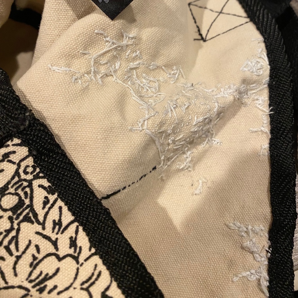Flower canvas bag - Picture 6 of 8